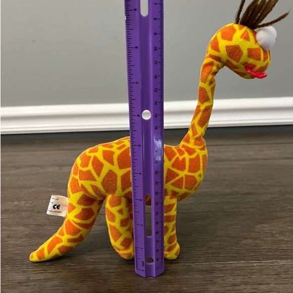 Vintage 1996 Toy Concepts Yellow Dinosaur Plush‎ - Picture 5 of 5